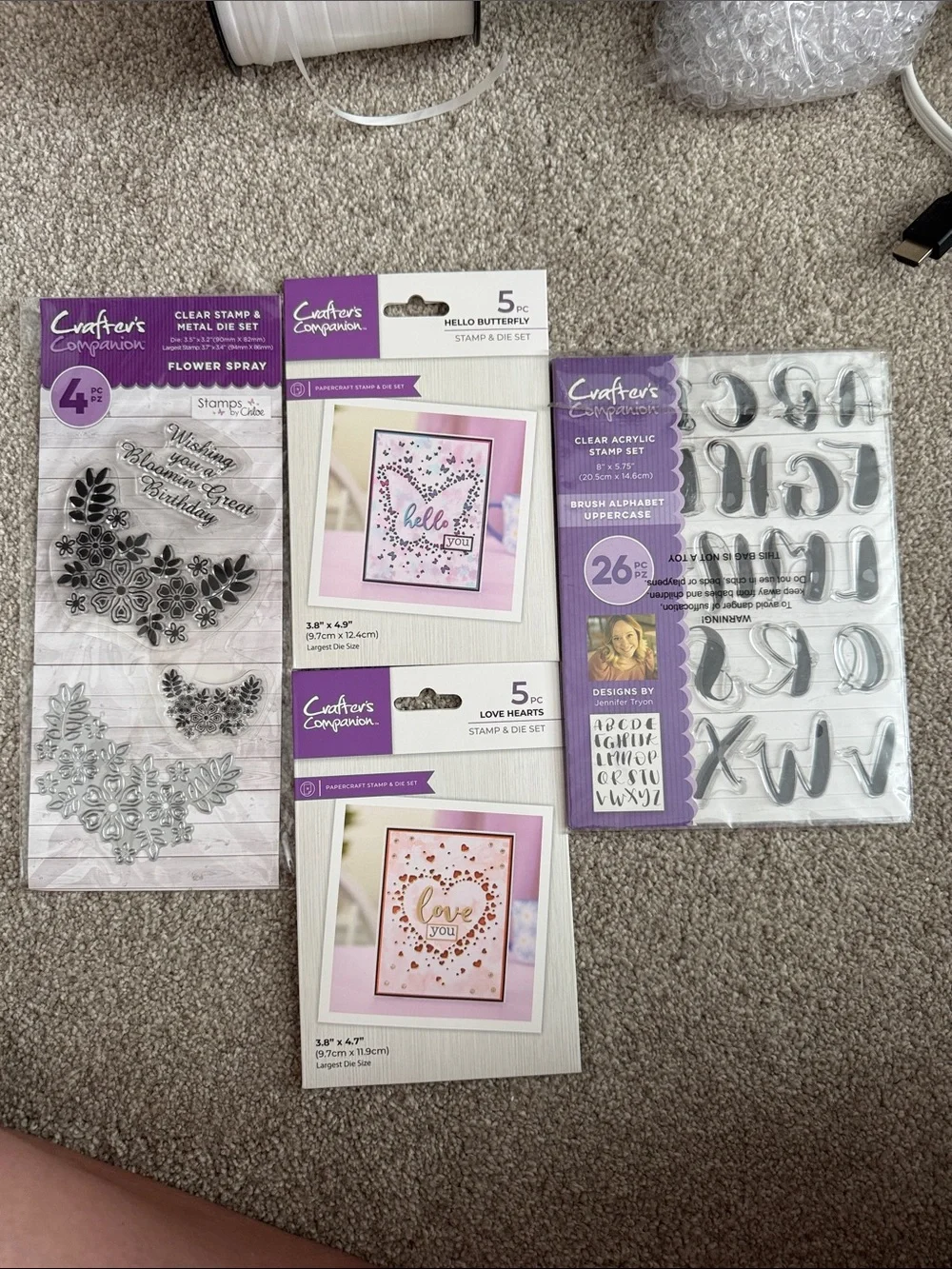Crafter’s Companion Stamp & Die Set Bundle